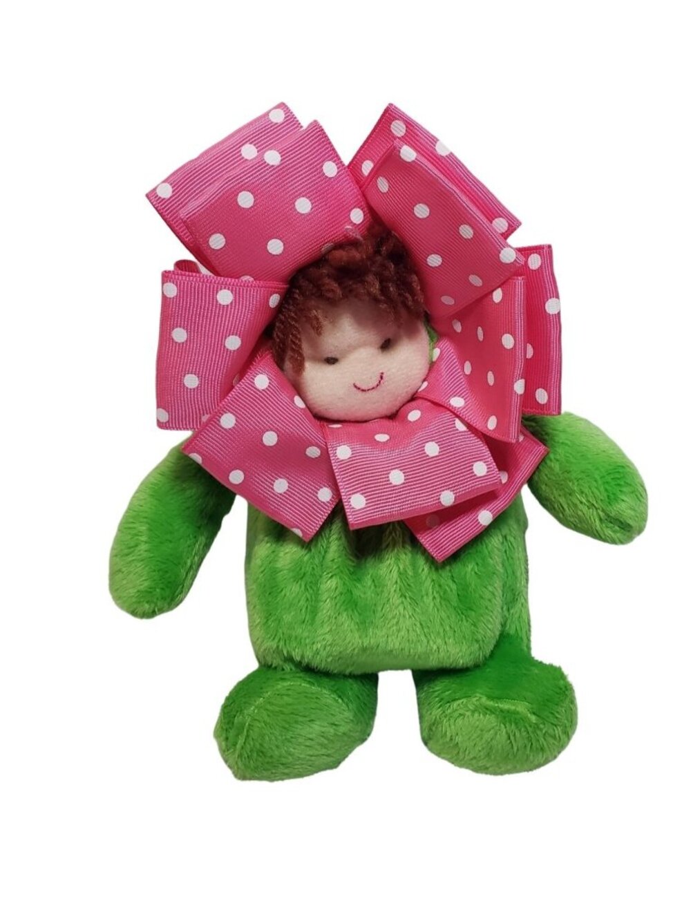 Mud Pie OOPSIE Ice Pack Little Sprout Baby Doll Pacifier Holder Mini Plush NWOT